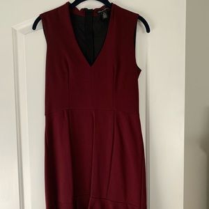 Burgundy Kenneth Cole Cocktail Dress